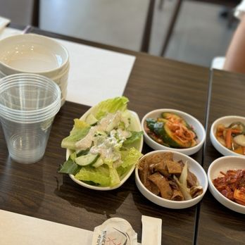 Masito - The Banchan dishes served during lunch 08.29.24 - Korean Near Me - Anaheim, California