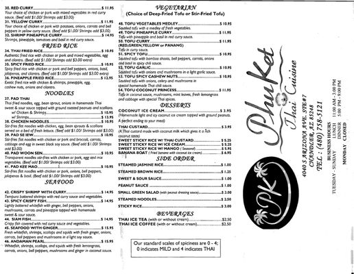 Menu photo 5 Savor Thai Chandler, AZ Menu photo 5 Savor Thai Chandler, AZ