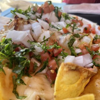 Baja Fish Tacos - Chicken Nachos. - Seafood Near Me - Costa Mesa, California