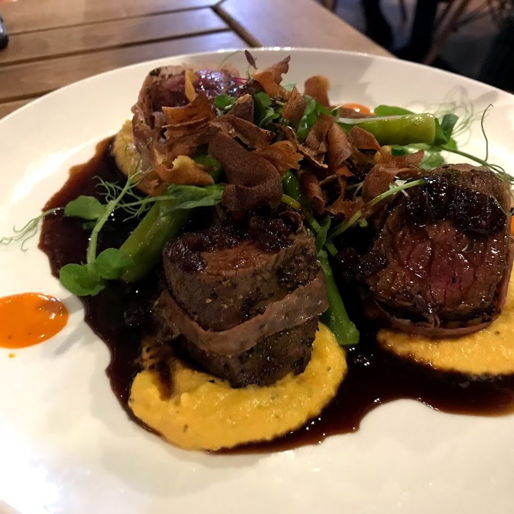 The Ivy Bar & Kitchen - Slow Roasted Venison Haunch - Spanish Near Me - Inverness, HLD