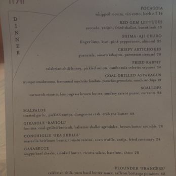 Ash - Menu - Italian Near Me - Tampa, Florida Ash - Menu - Italian Near Me - Tampa, Florida