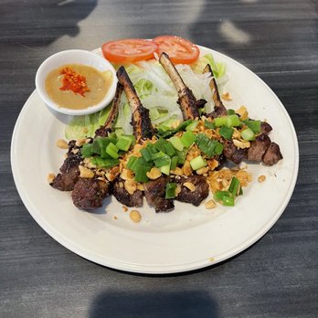 Pho Dem Restaurant - a plate of food on a table - Vietnamese Near Me - Westminster, California