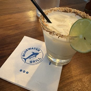 Bluewater Grill - Temecula - Coconut margarita - Seafood Near Me - Temecula, California Bluewater Grill - Temecula - Coconut margarita - Seafood Near Me - Temecula, California