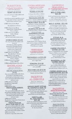Menu photo 3 Paquito's Mexican Restaurant North Miami Beach, FL Menu photo 3 Paquito's Mexican Restaurant North Miami Beach, FL