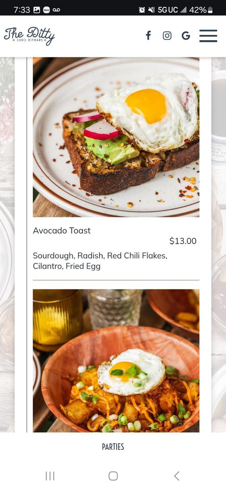 Social spots from The Ditty