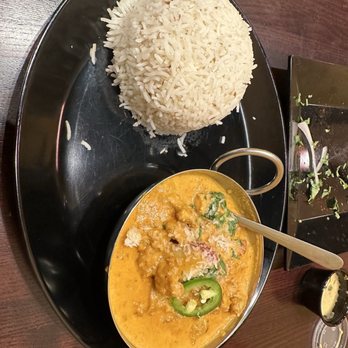 Tarka Indian Kitchen - Coconut curry with chicken - Indian Near Me - Houston, Texas