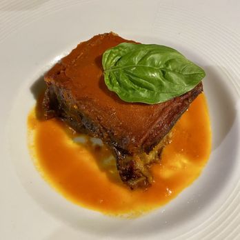 Osteria del Tempo Perso - Eggplant parmigiana - Italian Near Me - Ostuni, BR Osteria del Tempo Perso - Eggplant parmigiana - Italian Near Me - Ostuni, BR