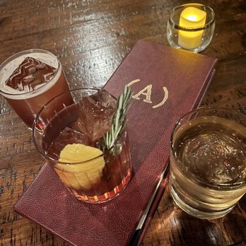 The Archives - Three cocktails, Risky Business in center - Cocktail Bars Near Me - Amherst, Massachusetts