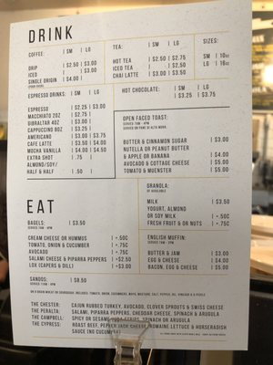 Menu photo 6 Kilovolt Coffee Oakland, CA