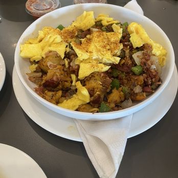 Eggs Up Grill - Loaded Homefry Bowl - Breakfast & Brunch Near Me - Germantown, Tennessee Eggs Up Grill - Loaded Homefry Bowl - Breakfast & Brunch Near Me - Germantown, Tennessee