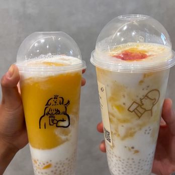 HEYTEA - Mango Coconut Boom Mango Grapefruit Book - Bubble Tea Near Me - San Jose, California HEYTEA - Mango Coconut Boom Mango Grapefruit Book - Bubble Tea Near Me - San Jose, California