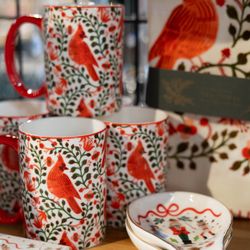 Silver In The City - Lean into the season with our varierty of cardinal themed gifts from Rifle Paper Co.