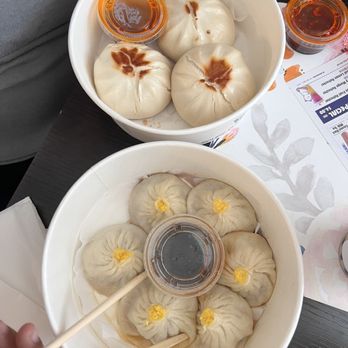 Soupy Dumpling & Fancy Cuppa Bubble Tea - Crab & pork soup dumplings   Pork buns - Chinese Near Me - Washington, DC, District of Columbia