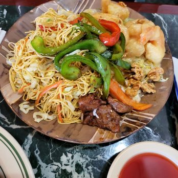 Genghis Khan Kitchen - My friend got honey walnut shrimp and enjoyed her food. - Chinese Near Me - Alameda, California