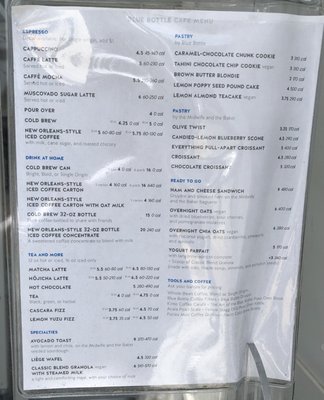 Menu photo 3 Blue Bottle Coffee - Oakland Oakland, CA