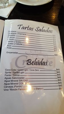 Menu photo 1 Panadería Crocante Buenos Aires, C