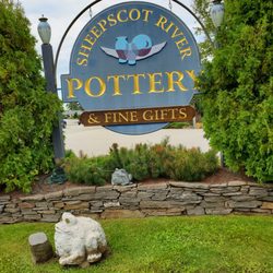 Sheepscot River Pottery - Sign