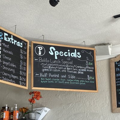 Menu photo 6 Paninis Signal Hill, CA
