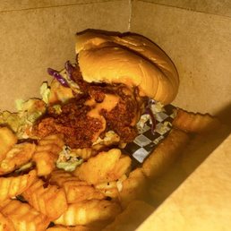 Hot Chicken sandwich