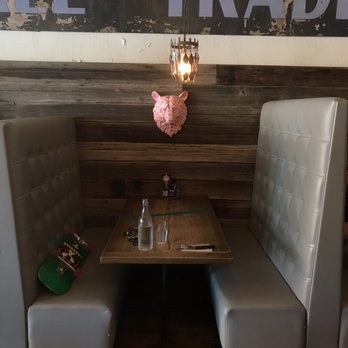 Bareburger - Short North - Spacious booths. - Burgers Near Me - Columbus, Ohio Bareburger - Short North - Spacious booths. - Burgers Near Me - Columbus, Ohio