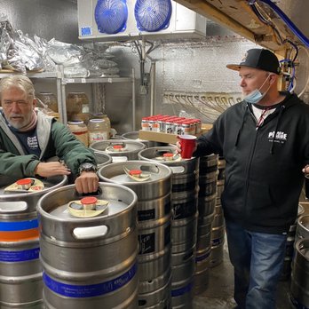 Hidden Barrel Tours - Birthday boy getting a behind the scenes tour of where the juice is made' the owners were so wonderful and the band was cool too! - Beer Tours Near Me
