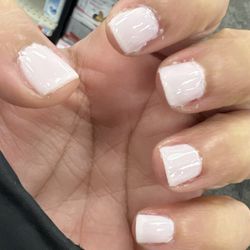 Organic Nails & Spa - Cuticles untouched. Extra skin all over