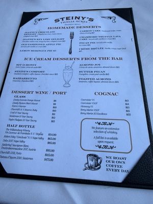 Menu photo 4 Steinhilber's Restaurant Virginia Beach, VA Menu photo 4 Steinhilber's Restaurant Virginia Beach, VA