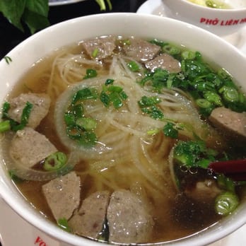 Pho Lien Hoa - Pho bo vien (beef meatball pho) - Vietnamese Near Me - Oklahoma City, Oklahoma
