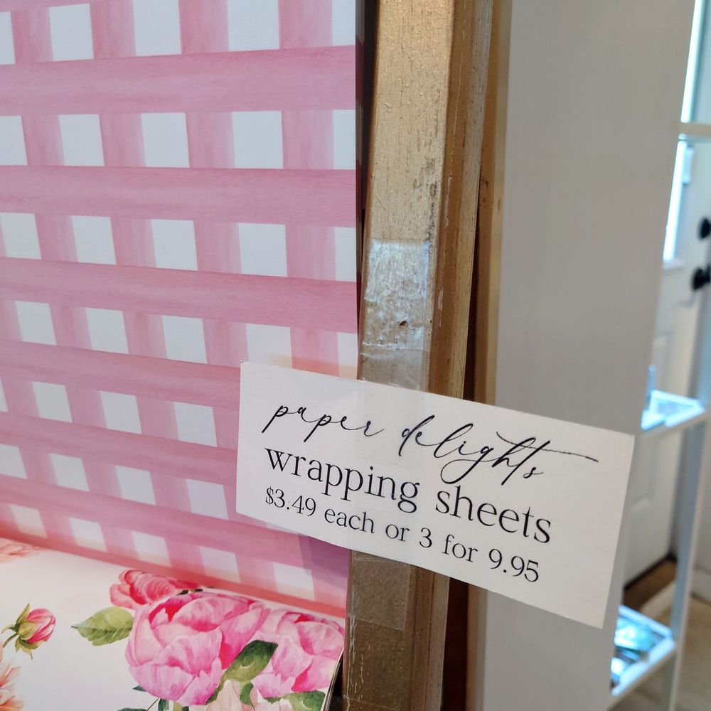 Paper Delights - Wrapping sheets 3.39 each or 3 for 9.95 - Cards & Stationery Near Me - Burien, Washington Paper Delights - Wrapping sheets 3.39 each or 3 for 9.95 - Cards & Stationery Near Me - Burien, Washington