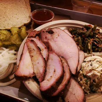 Stiles Switch BBQ & Brew - Pork and turkey. looks the same... - Barbeque Near Me - Austin, Texas