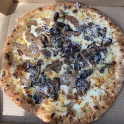 Best Side Pies - 5/5/23 Garlic mushrooms pizza! Love this!