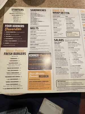Menu photo 7 Four Korner's Auburn Hills, MI Menu photo 7 Four Korner's Auburn Hills, MI