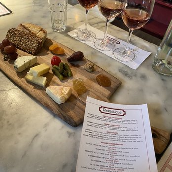 Cheesetique - Cheese board and rose flight - Cheese Shops Near Me - Alexandria, Virginia Cheesetique - Cheese board and rose flight - Cheese Shops Near Me - Alexandria, Virginia