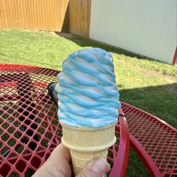 Blueberry fancier burst cone Blueberry fancier burst cone