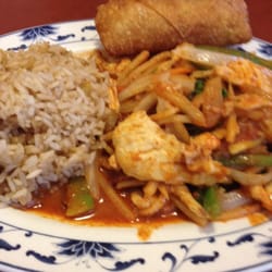 Lotus Garden Chinese - Red curry lunch special only $6.50 5/4/2014