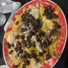 Nachos al Carbon Nachos al Carbon