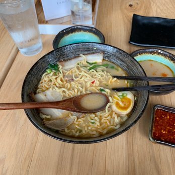 Maru Ramen - Tonkotsu Ramen with spice on the side :)) - Ramen Near Me - Richardson, Texas Maru Ramen - Tonkotsu Ramen with spice on the side :)) - Ramen Near Me - Richardson, Texas