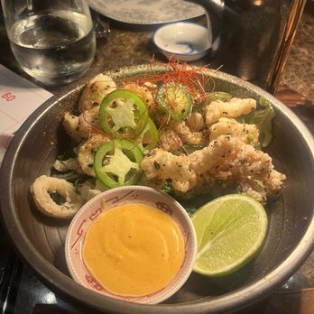 Salty Flame - Calamari - Asian Fusion Near Me - Miami, Florida Salty Flame - Calamari - Asian Fusion Near Me - Miami, Florida