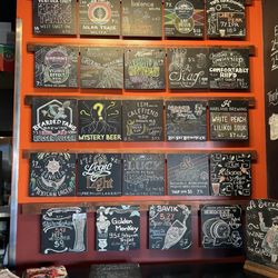 Link N Hops - Wall, Beer Listing