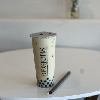 Regions Tea - jasmine milk tea with boba - Coffee & Tea Near Me - Phoenix, Arizona Regions Tea - jasmine milk tea with boba - Coffee & Tea Near Me - Phoenix, Arizona