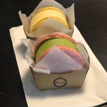 Shabuya - Macaroon Ice Cream Dessert Back: Mango Front: Green Tea - Hot Pot Near Me - Concord, California Shabuya - Macaroon Ice Cream Dessert Back: Mango Front: Green Tea - Hot Pot Near Me - Concord, California
