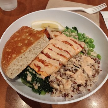 Urbane Cafe - Salmon bowl - Sandwiches Near Me - Pasadena, California Urbane Cafe - Salmon bowl - Sandwiches Near Me - Pasadena, California