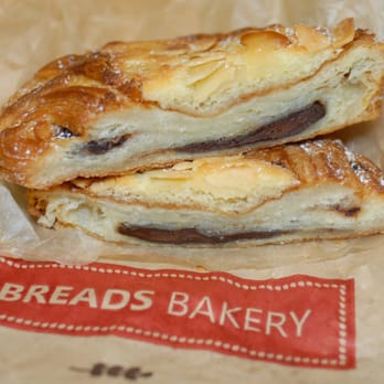 Breads Bakery - Union Square - Chocolate Almond Croissants. Please make these more often! - Bakeries Near Me - New York, New York