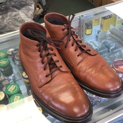 G & S Custom Molded Shoes & Repair - Shoes looking brand new after picking them up from G & S.