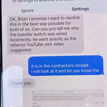 H5 Electric - The Contractor Brandy wired my panel from a you tube video - Electricians Near Me - Dixon, California
