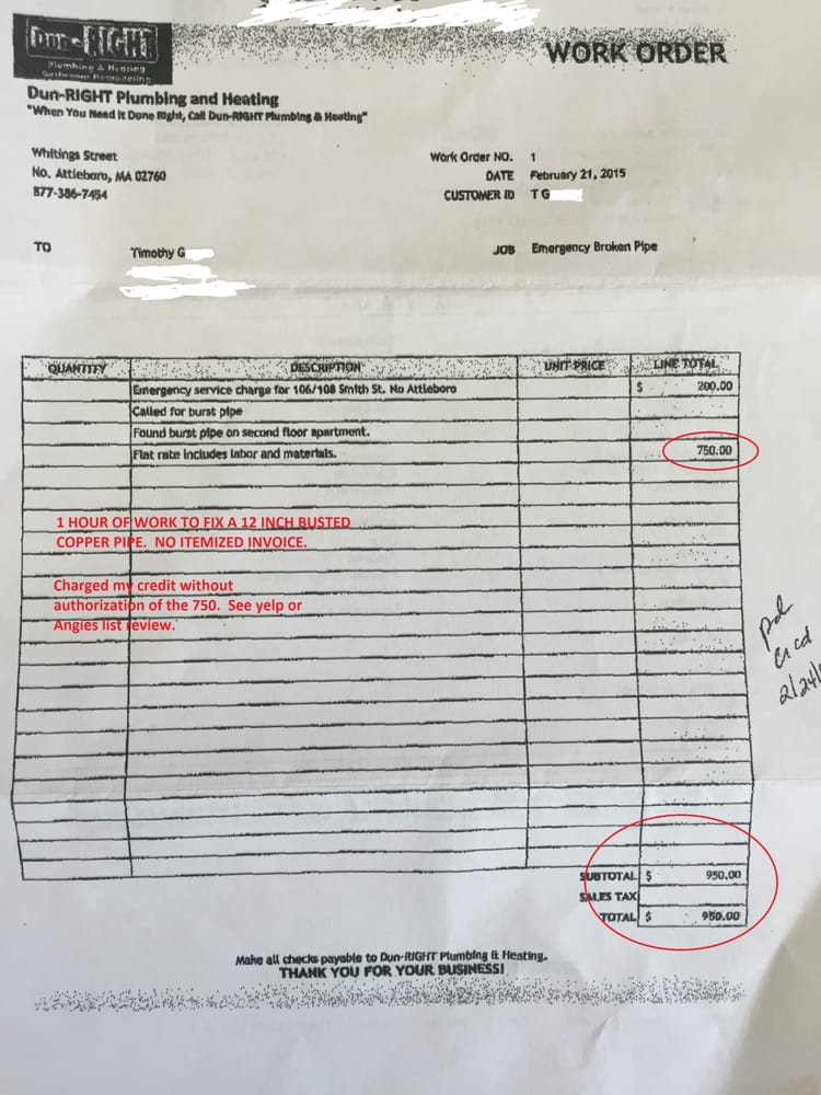 Slide of Dunphy Plumbing & Heating