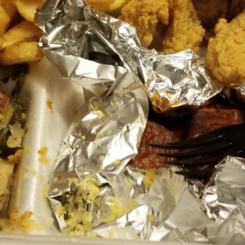 Captain Porky's - Greens, fries, hot link, catfish and cornbread - Seafood Near Me - Wadsworth, Illinois