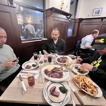 Peter Luger - The Squad got busy. - Steakhouses Near Me - Brooklyn, New York