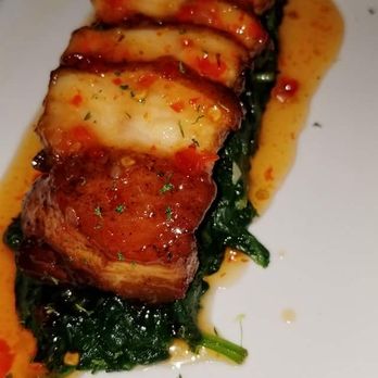 Steak 48 - Pork belly appetizer - Steakhouses Near Me - Houston, Texas