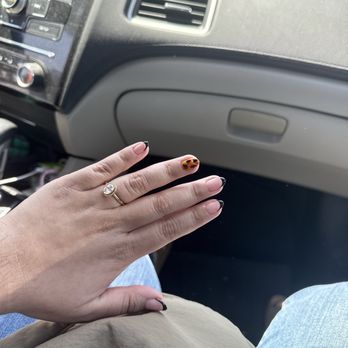 CC moon Nails Spa - Tortoise nails done by Chloe - Nail Salons Near Me - Chino, California